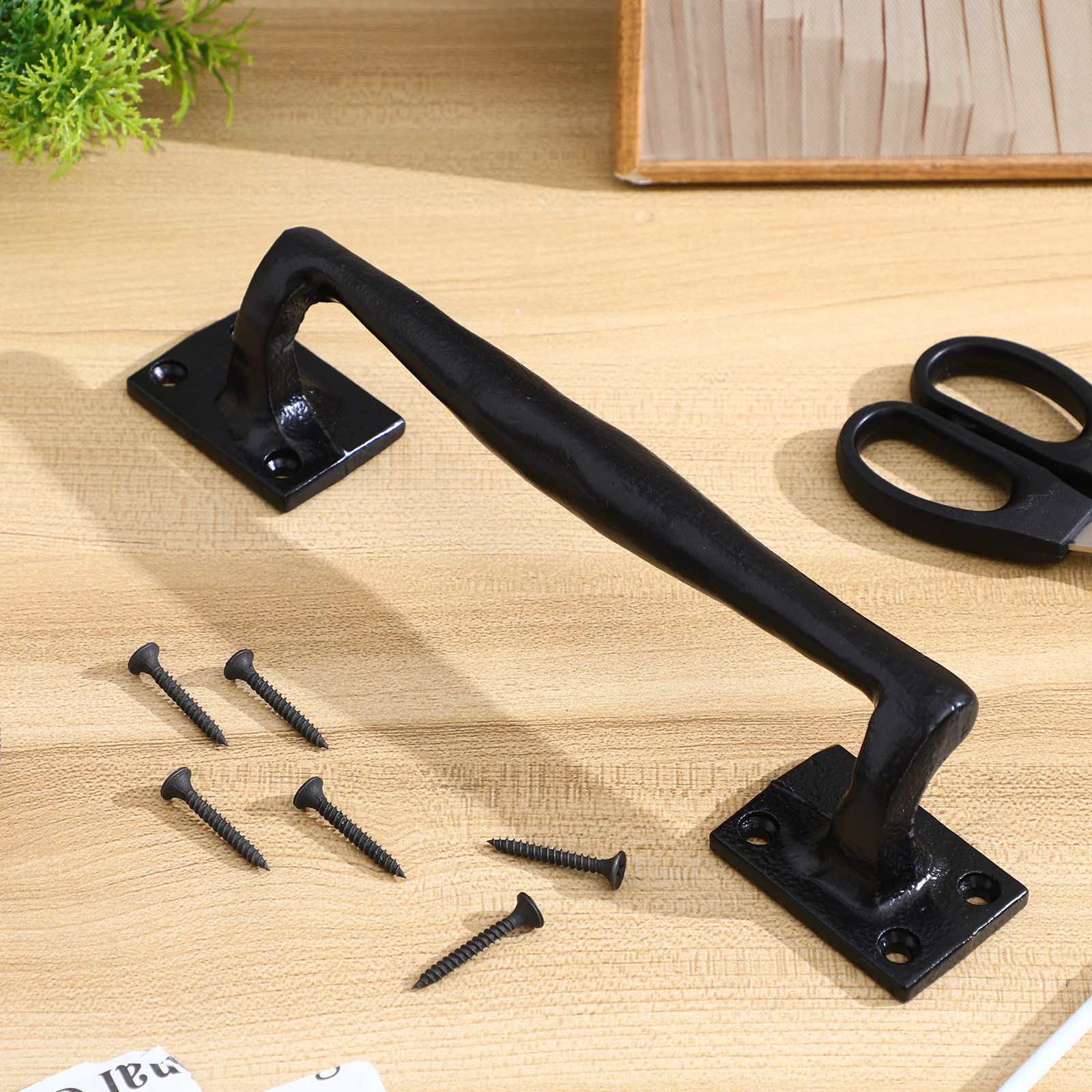 Vintage Cast Iron Door Handle  - Home Improvement Cast บทวิจารณ์และราคา