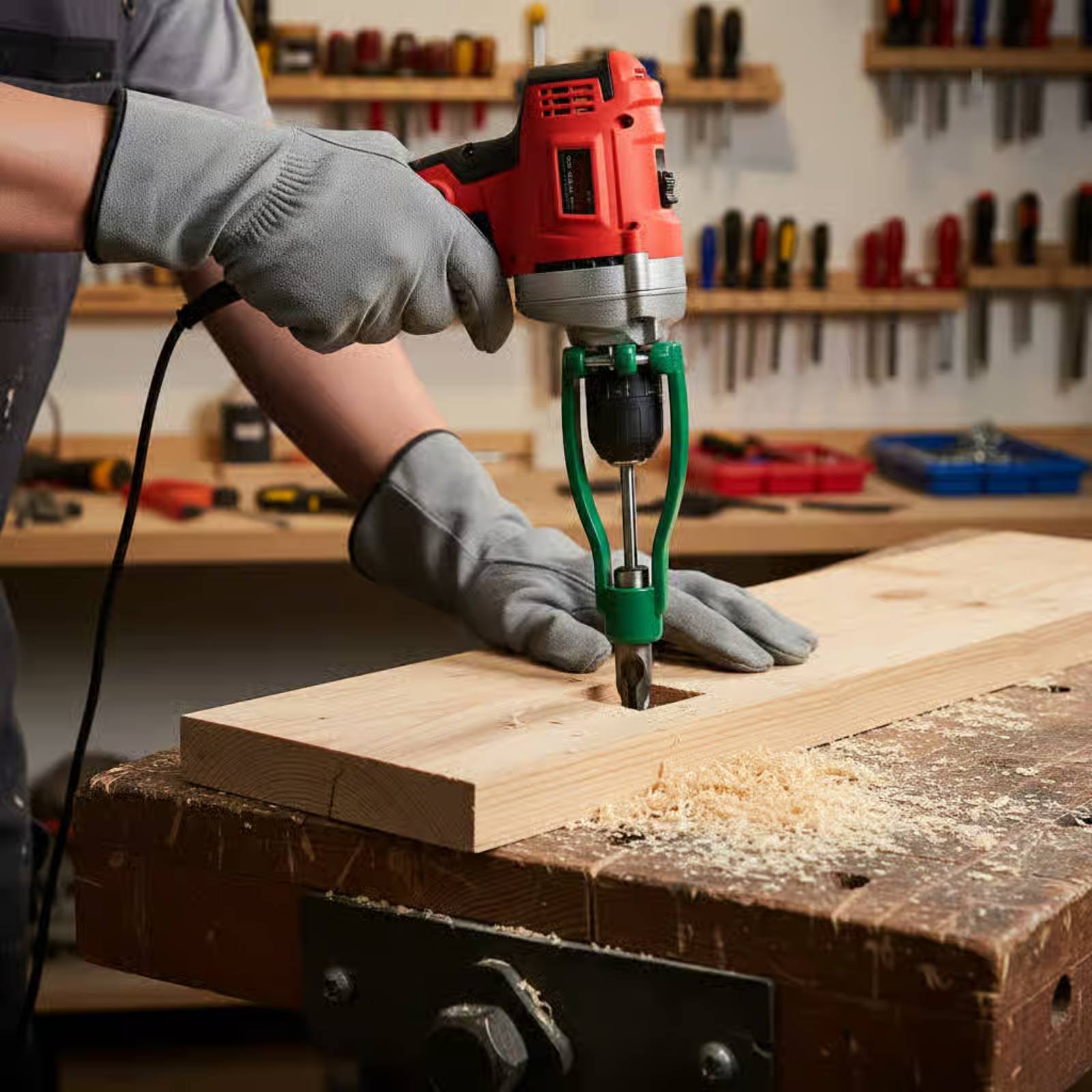 Square Hole Drill Adapter All- - Home Improvement Cast บทวิจารณ์และราคา