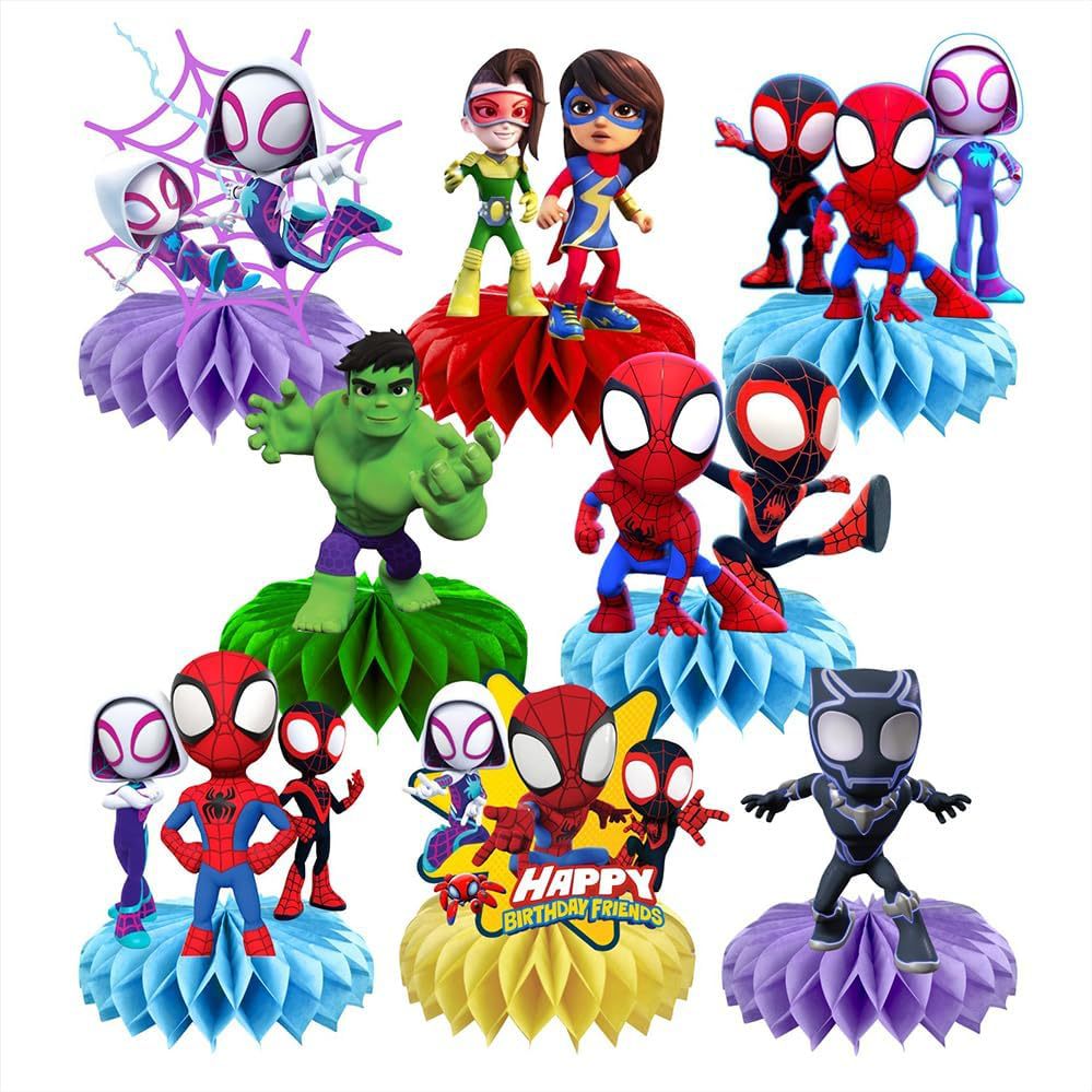 Spider-Man party supplies supe - Home Improvement Furniture บทวิจารณ์และราคา