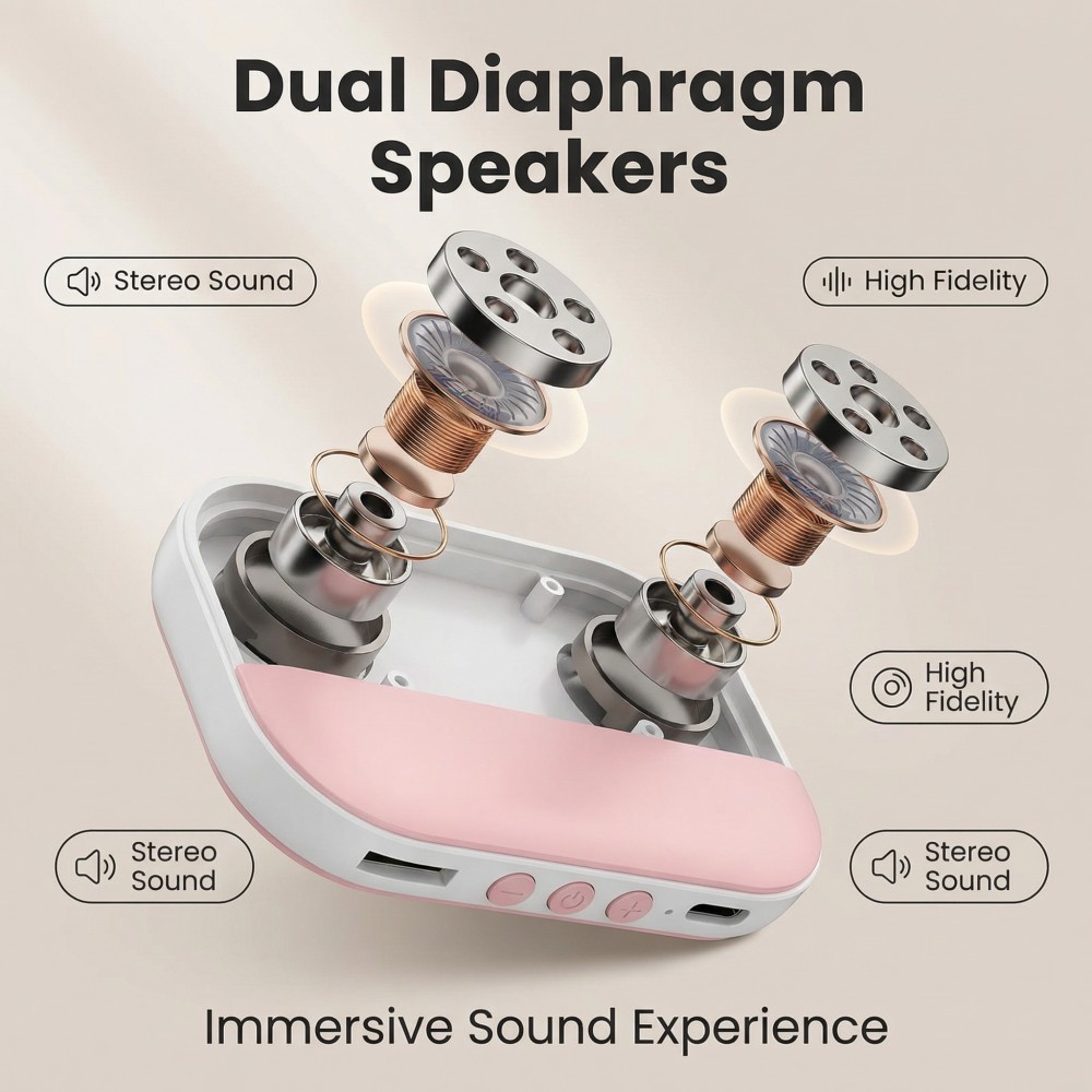 Portable Bluetooth 5.2 Speaker - Home Improvement Music บทวิจารณ์และราคา