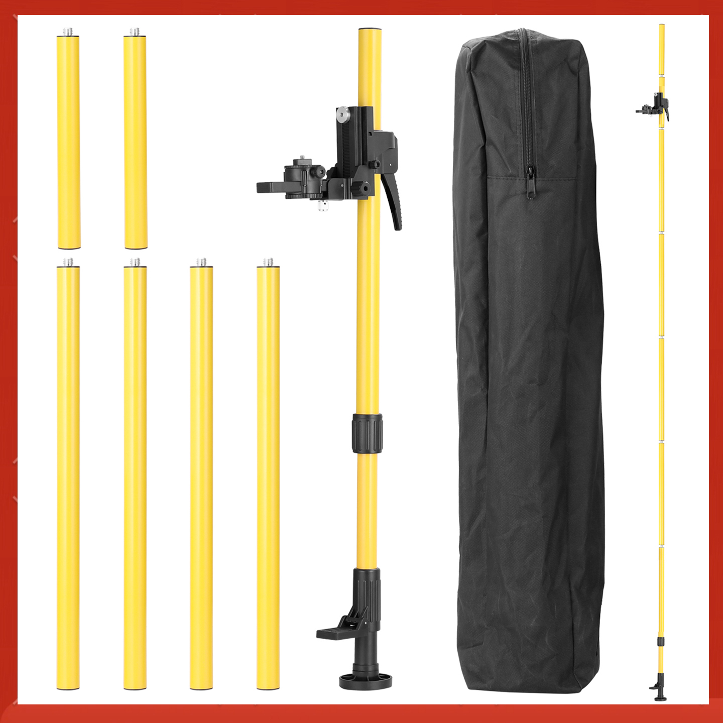 Max 4.2m Height Adjustable Lin - Level Laser Line บทวิจารณ์และราคา