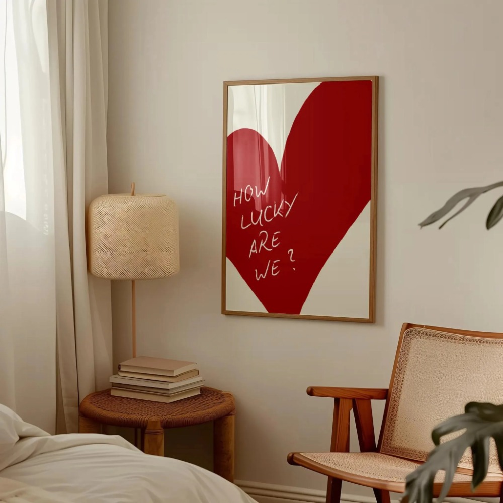 How Lucky Are We Pink Red Stri - Home Improvement Furniture บทวิจารณ์และราคา