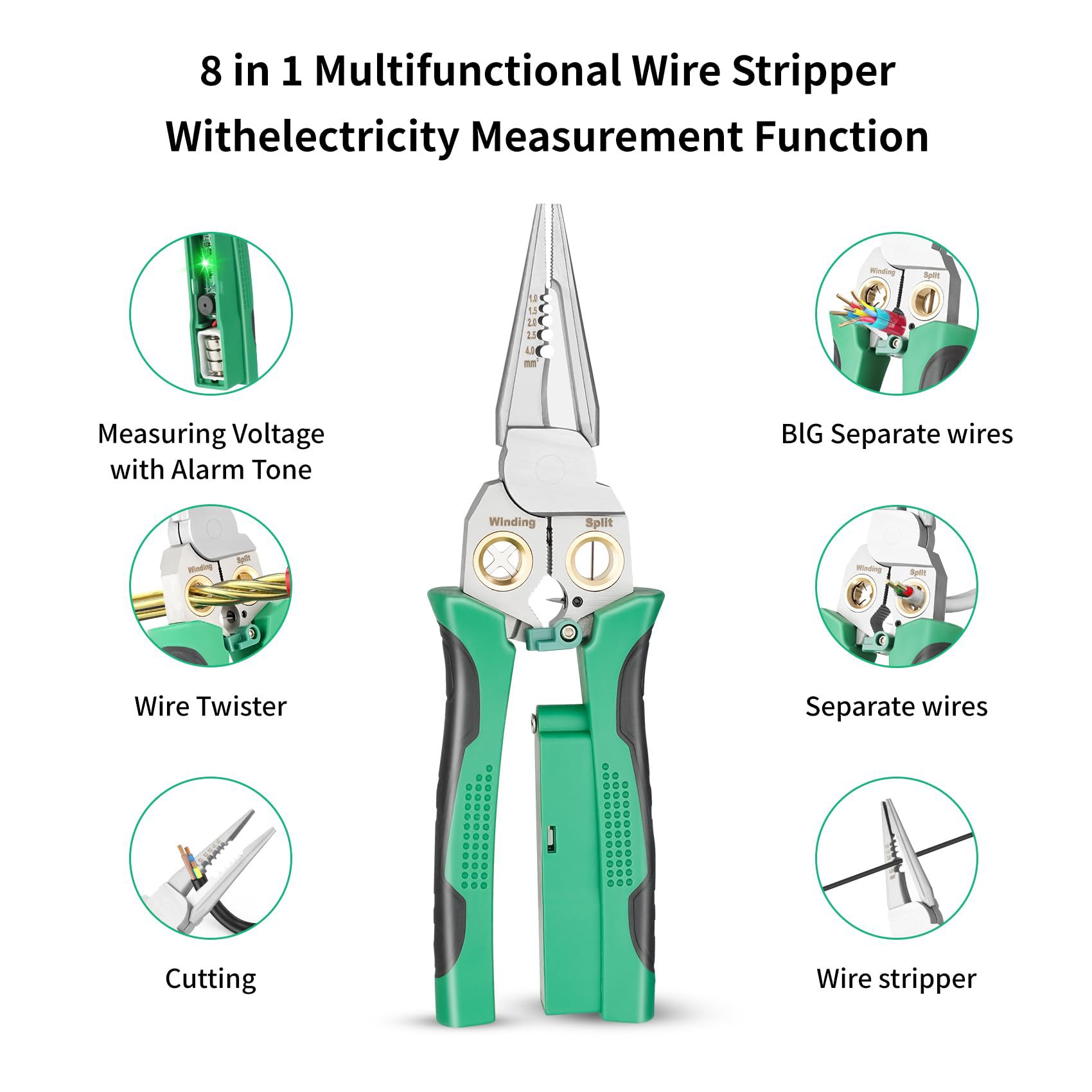 8-in-1 Multifunction Wire Stri - Home Improvement Cast บทวิจารณ์และราคา
