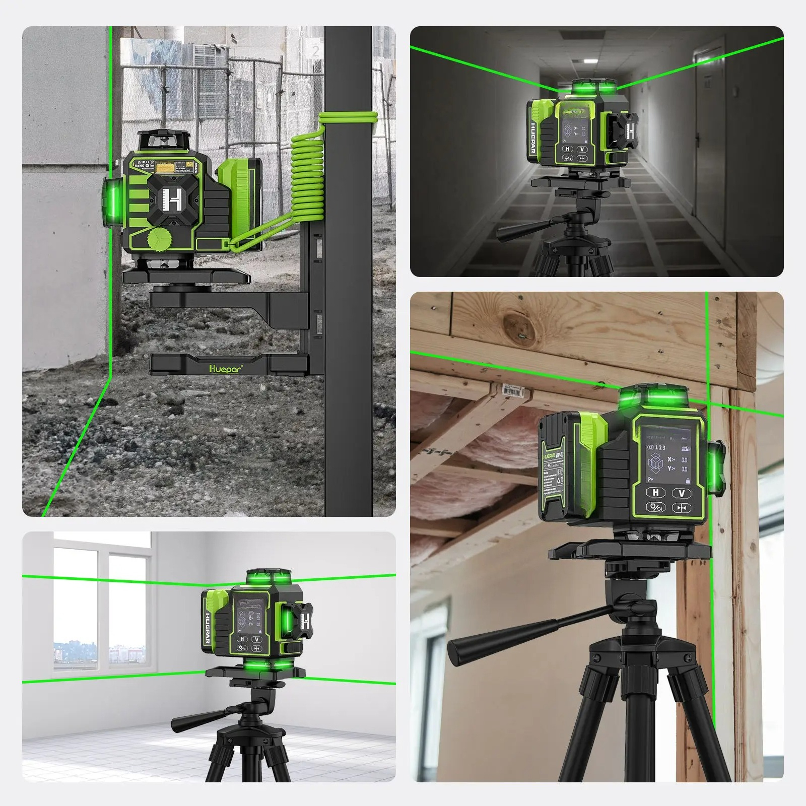 W04CG 4D 16 Lines green beam s - Level Laser Line บทวิจารณ์และราคา