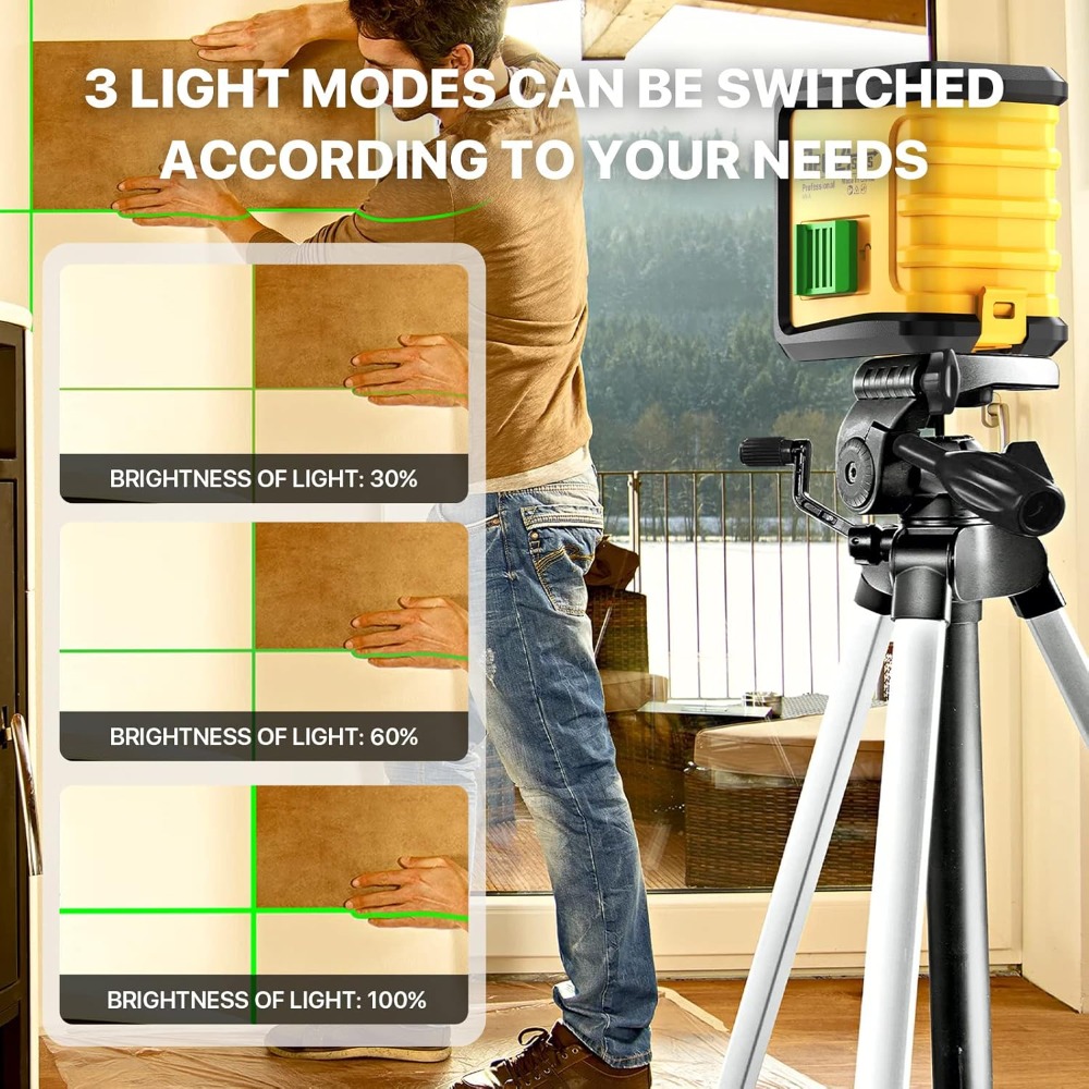 Self-Leveling Green Cross Line - Level Laser Line บทวิจารณ์และราคา