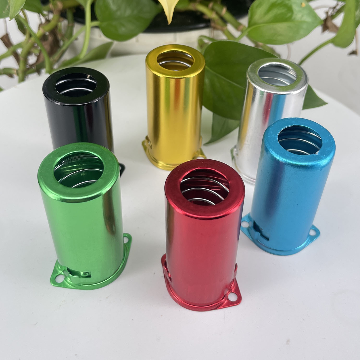 10PCS Aluminum Tube Socket Shi - Electrical Outlet Cover บทวิจารณ์และราคา