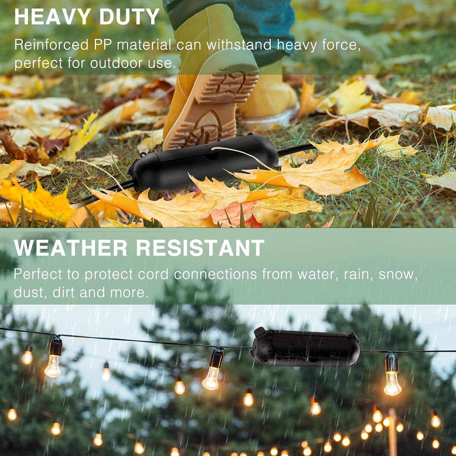 Outdoor Extension Cable Safety - Electrical Outlet Cover บทวิจารณ์และราคา